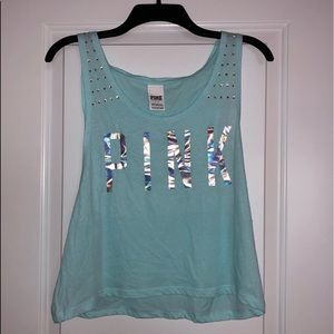 VS PINK SPARKLE TANK TOP